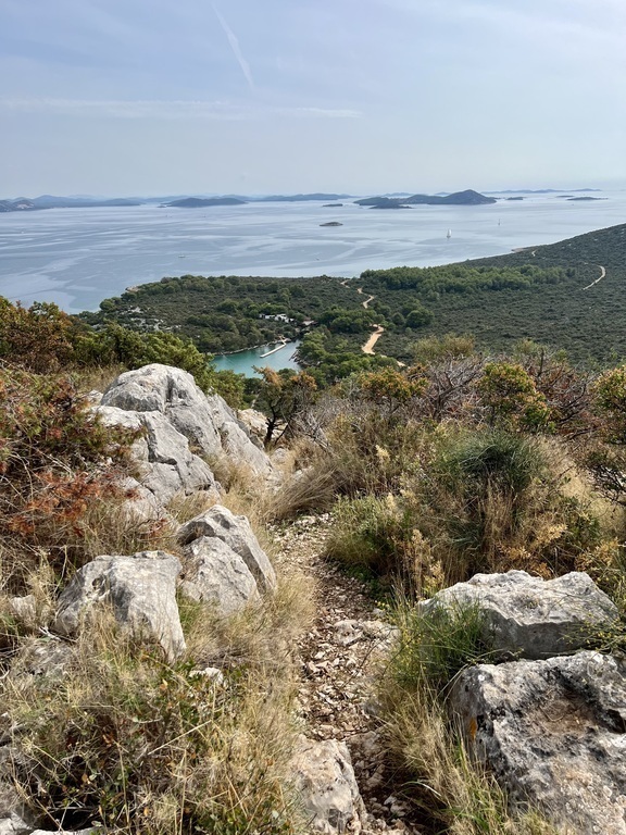 View from the Pustograd trail
