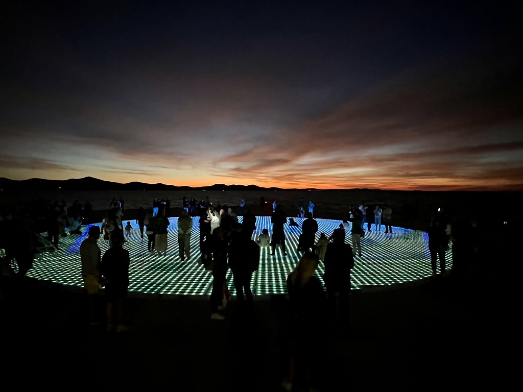 The Greeting to the Sun in Zadar