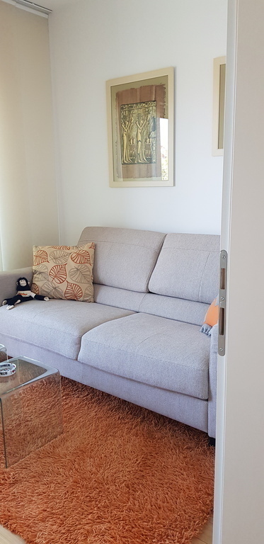 Bedroom 2 with a pull-out sofa bed