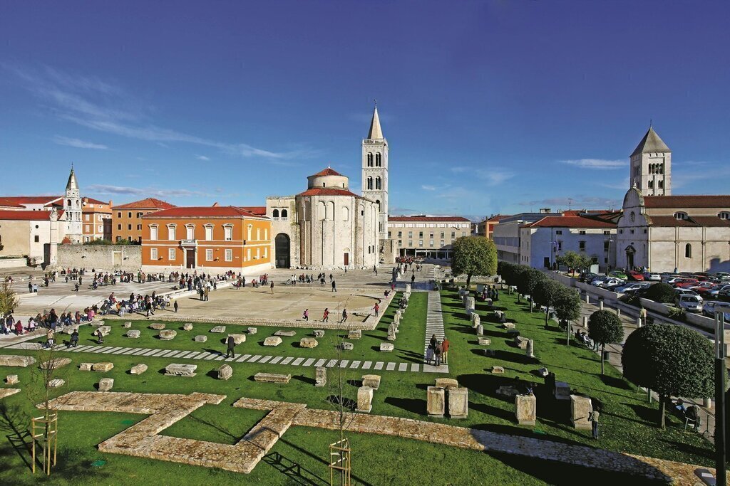 Ancient Zadar with a rich history