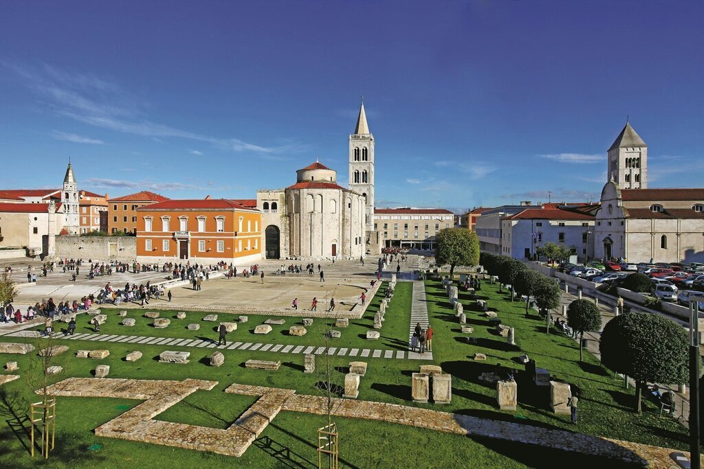 Ancient Zadar with a rich history