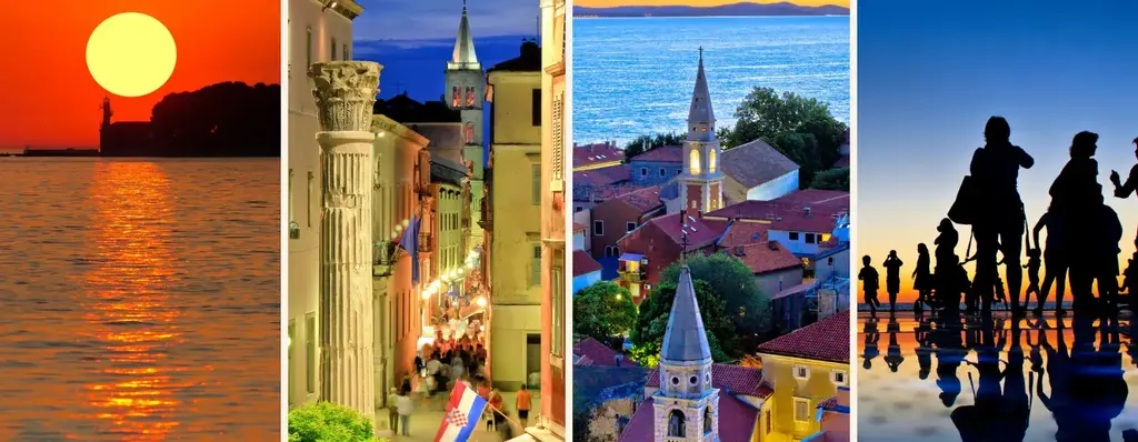 Sunsets in Zadar - probably the best on world