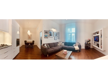 Panorama of the living area