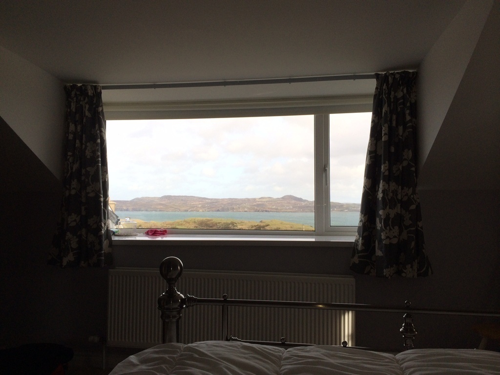 view from bed