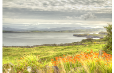 View from the Donegal cottage 