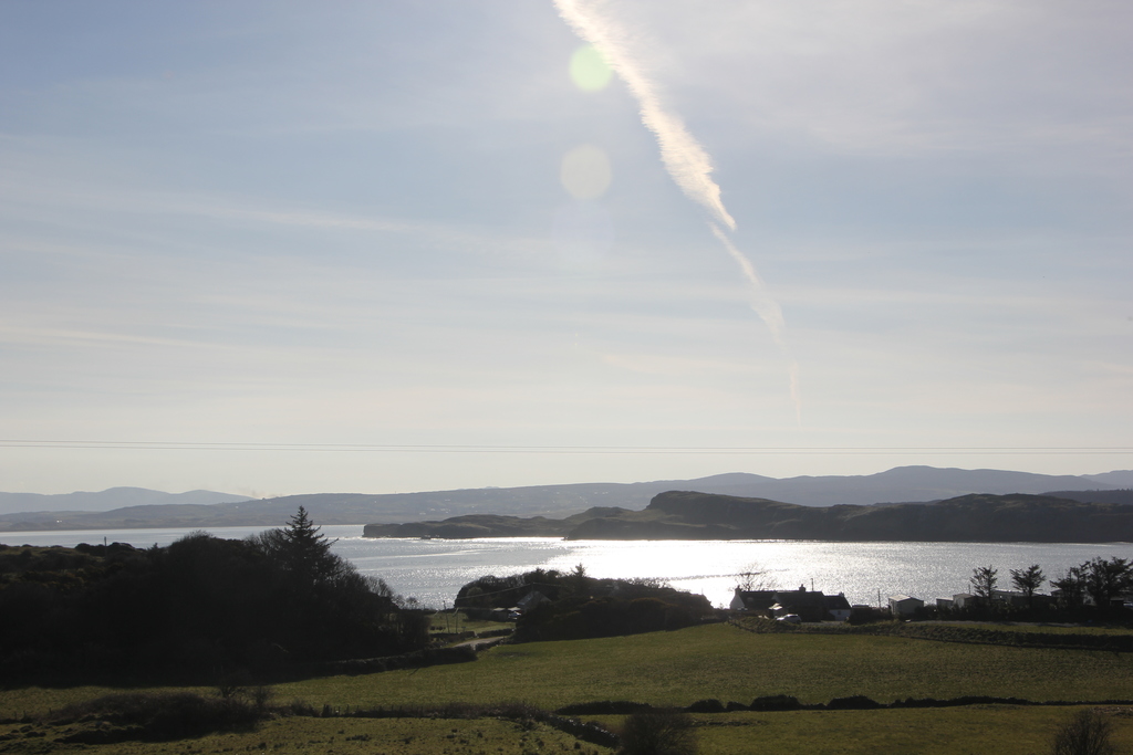 on the walk to the Beach