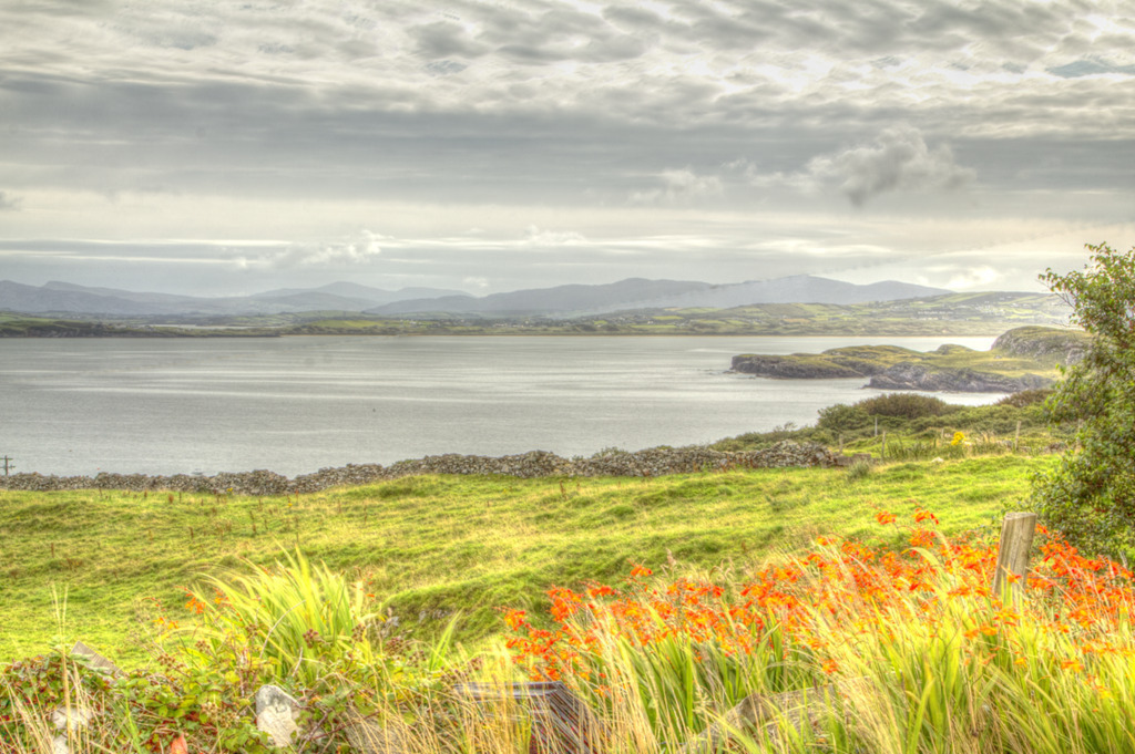 View from the Donegal cottage 