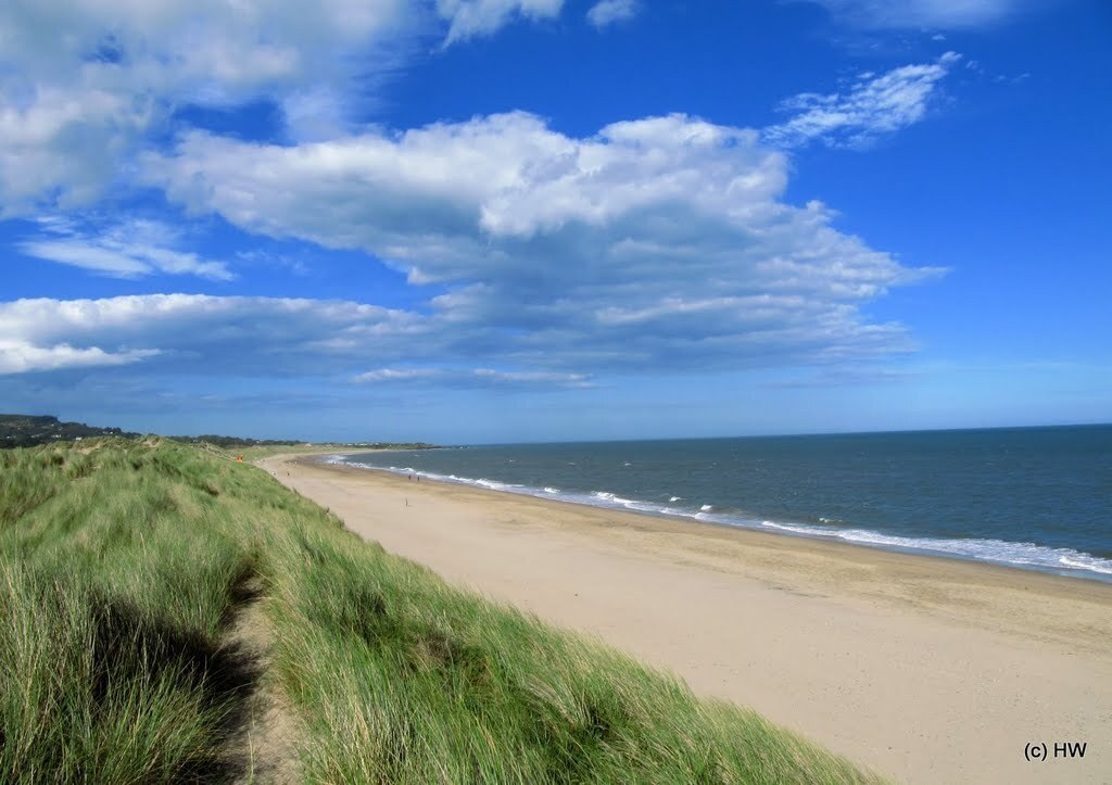 Brittas Bay about 40 minutes drive 