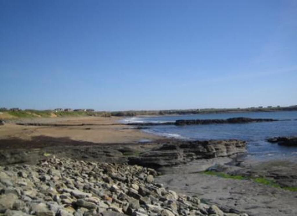 Spanish Point Beach with the tide out