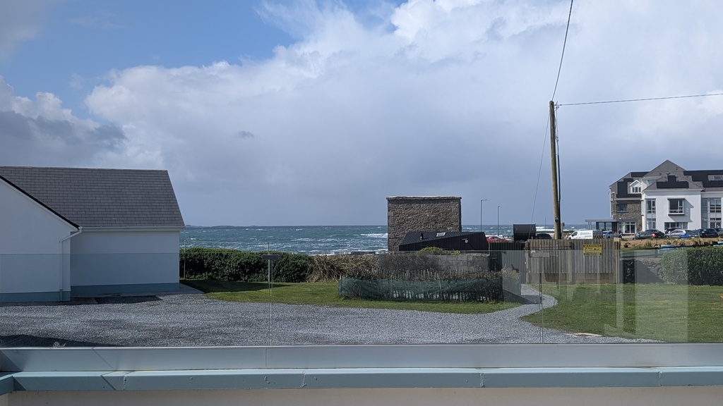 Sea view from terrace/patio