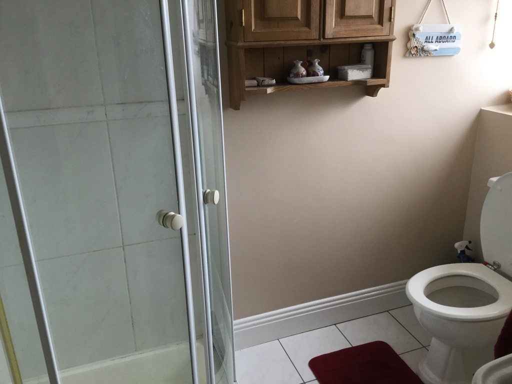 Main bedroom ensuite with power shower