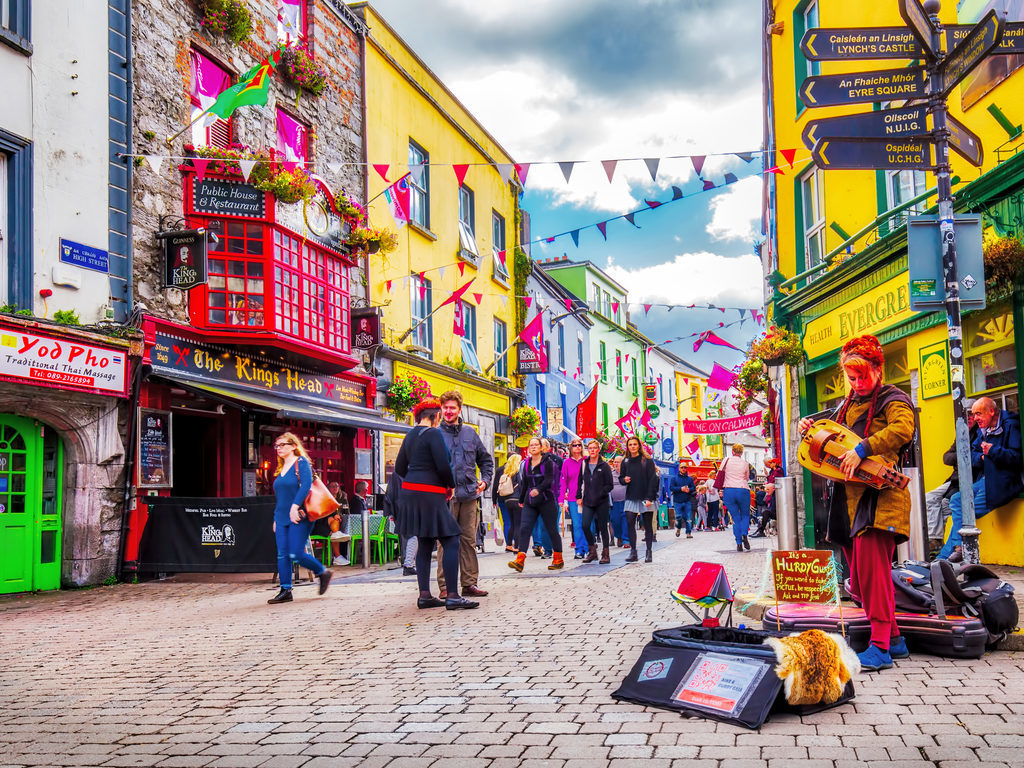 Quay Street, Galway..for shopping, dining and relaxation