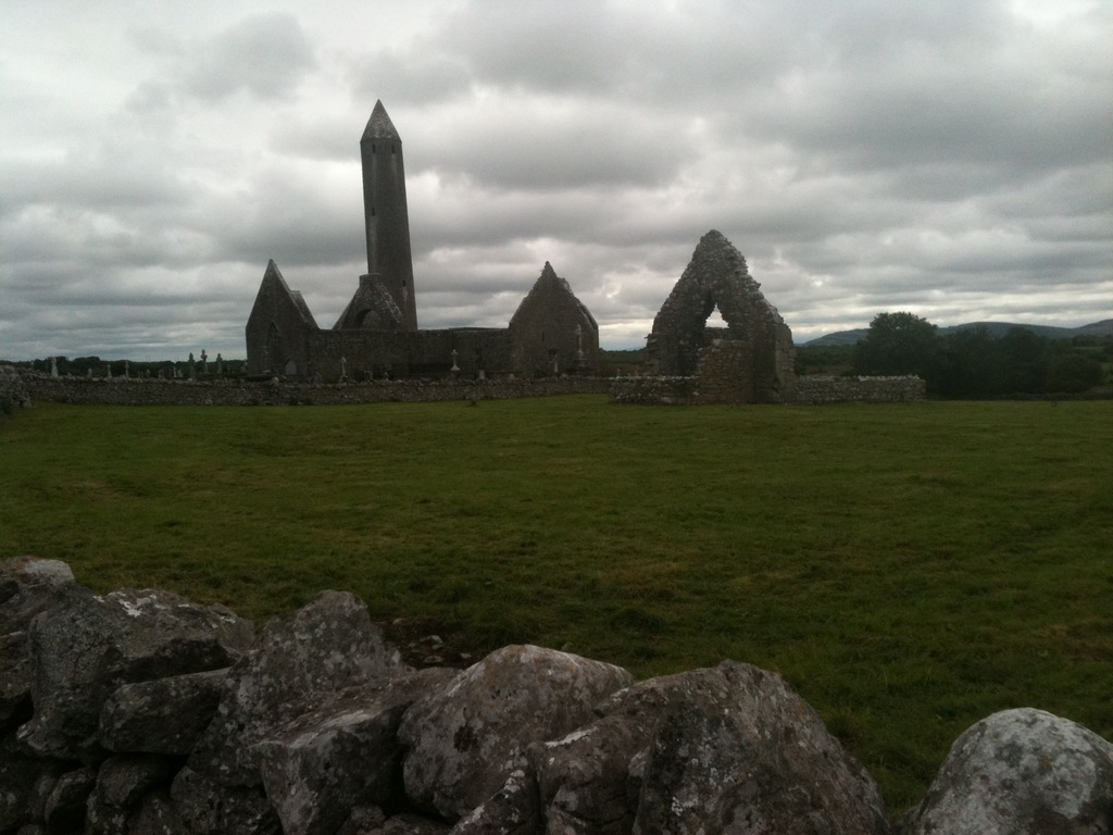 Part of Kilmacduagh monastic settlement