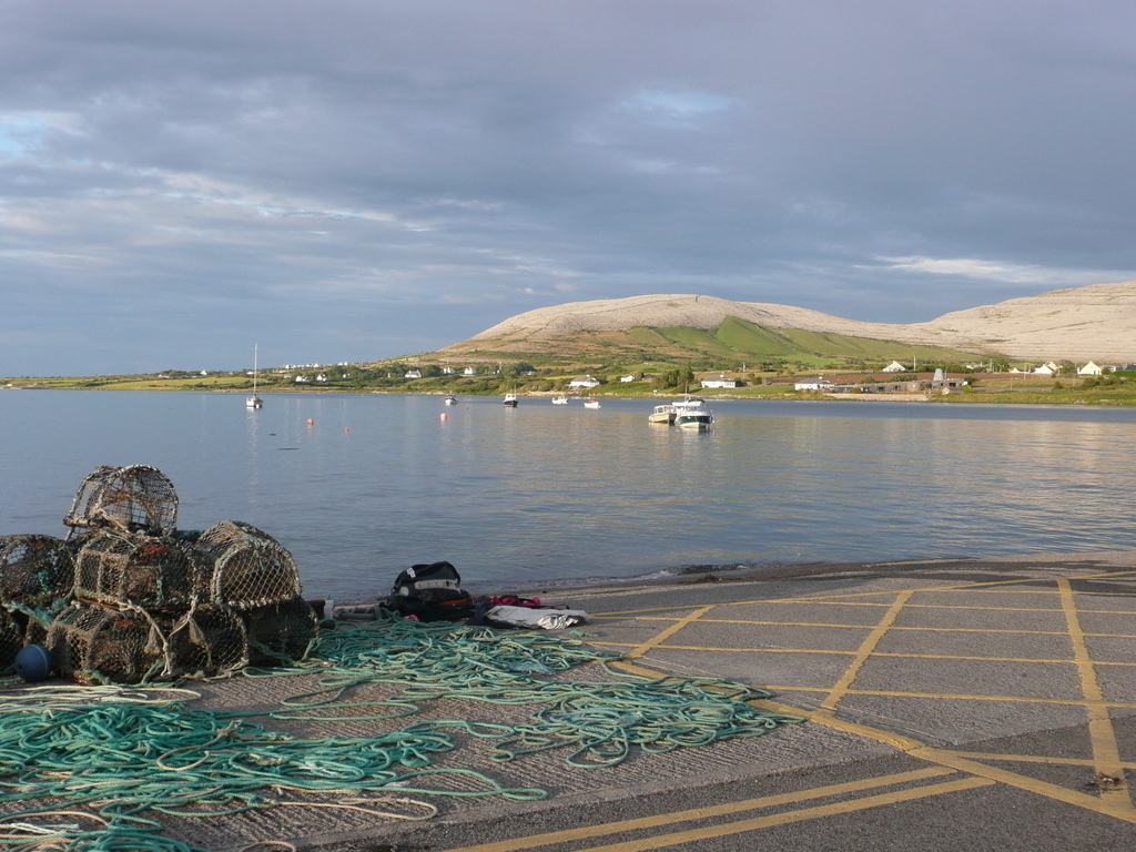 Evening at Ballyvaughan pier