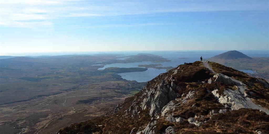 Diamond Hill, Connemara National Park 30 mins drive (our kids love this walk)