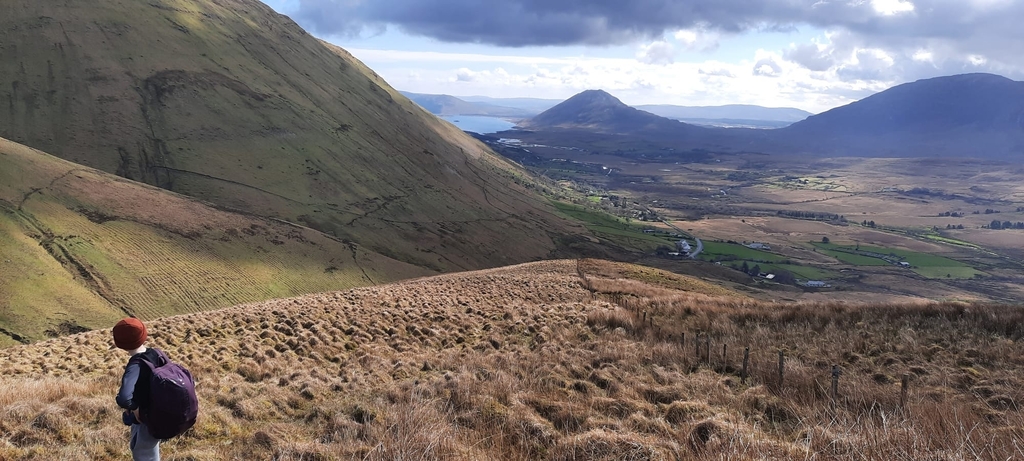 Hillwalking in Maam Valley