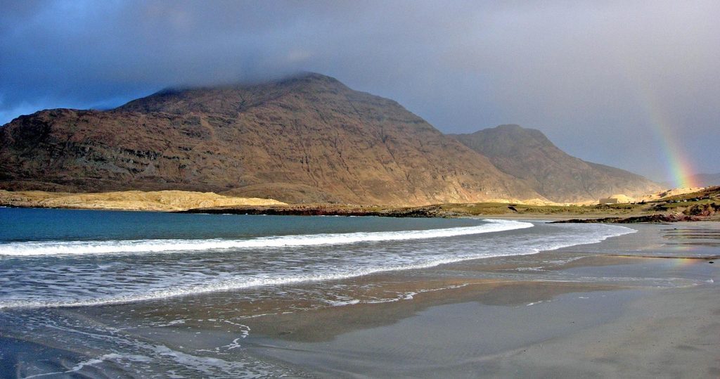 Glassilaun beach 30 mis drive (our favourite beach)