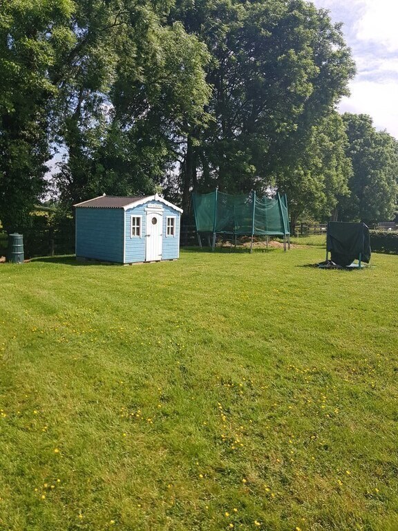 the bottom of our garden 