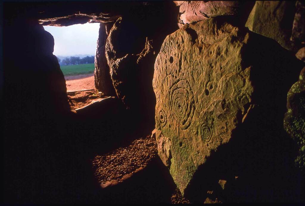 5,000 year old passage tomb at the Hill of Tara