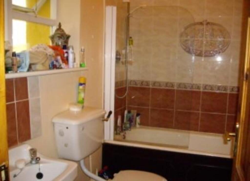 Bathroom at the cottage.