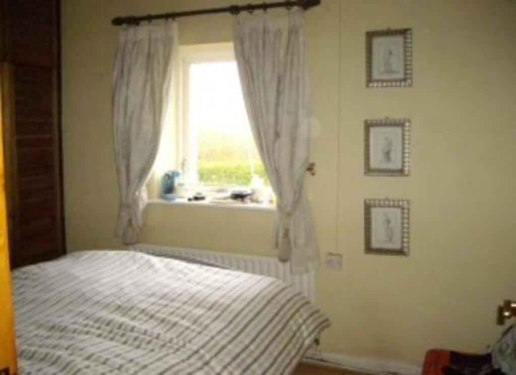 Bedroom at the cottage.