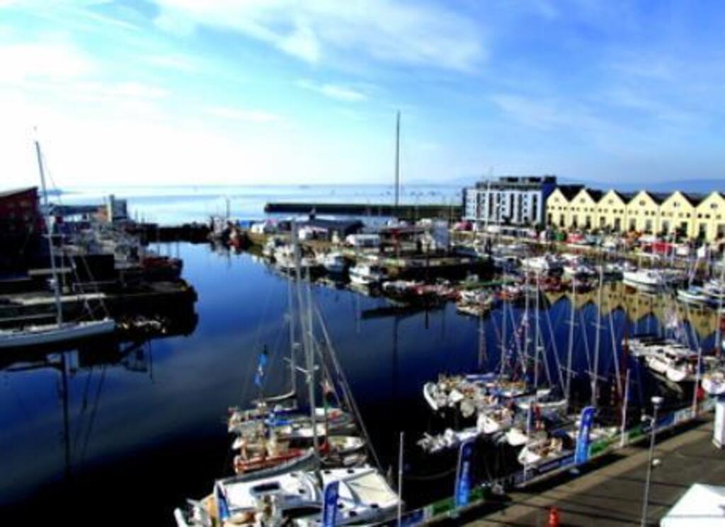 Galway Docks on a summer morning