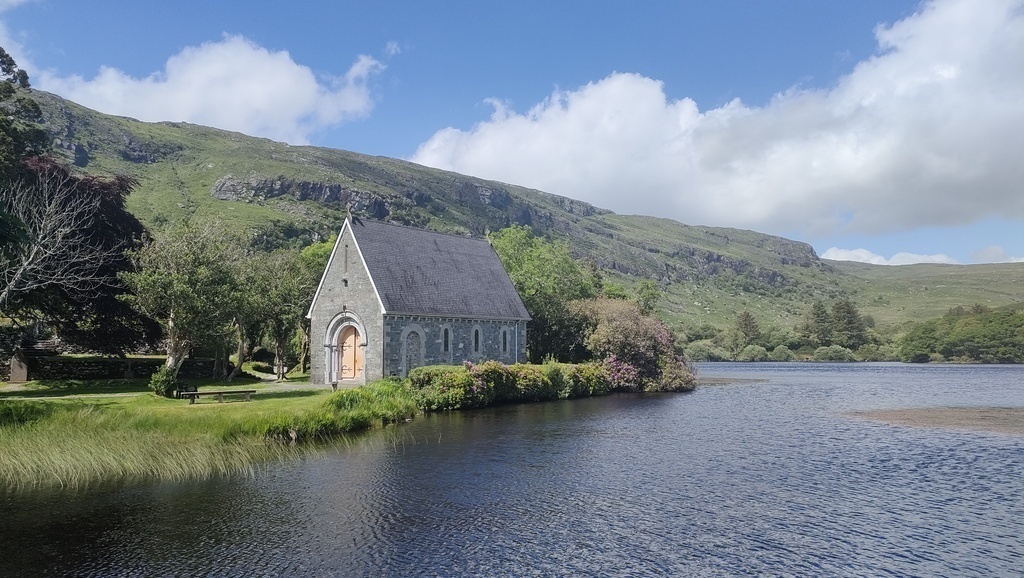 Gougane Barra. Enjoy the peace or take a hike.