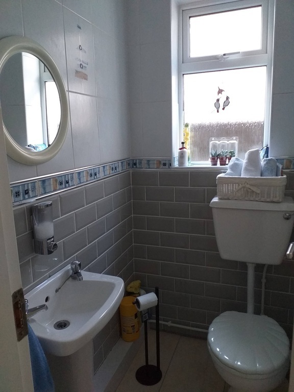 Downstairs loo.
