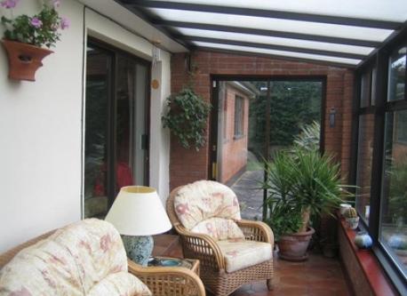 Conservatory (on a cold winter's day!)