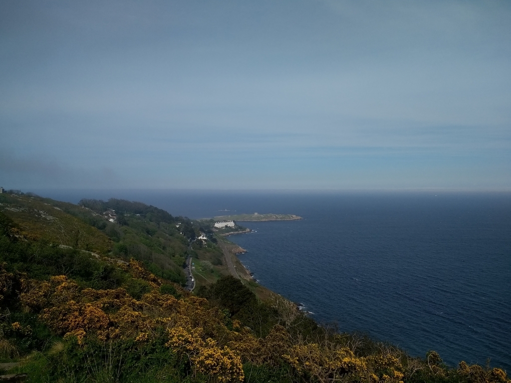 Dalkey Island from Killiney Hill -20 minutes walk