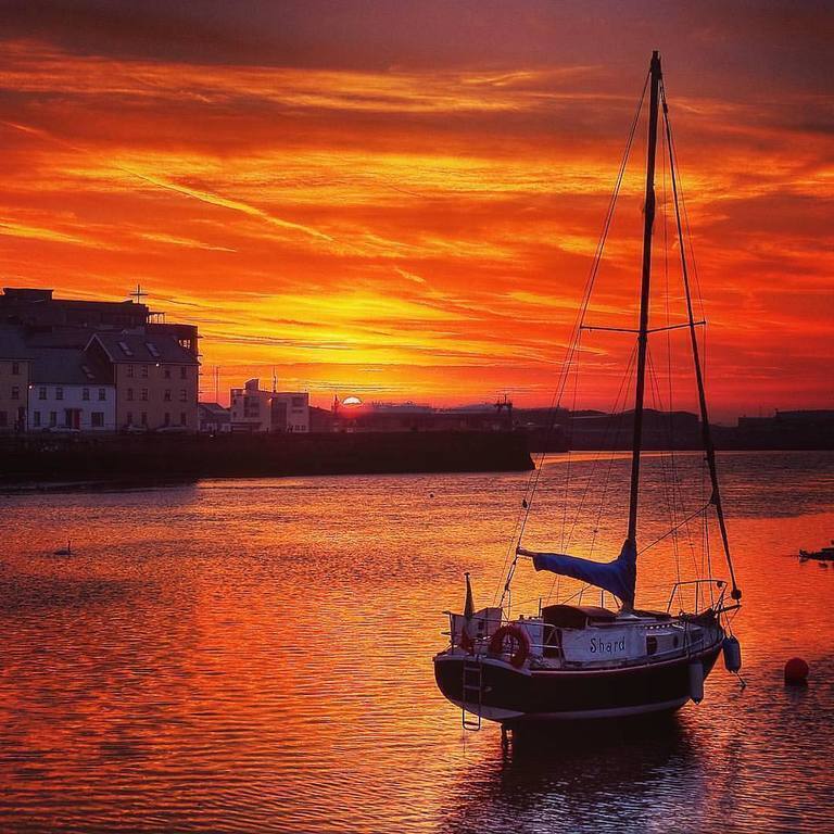 Sunset on Galway Bay