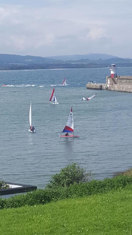 Sailing in Wicklow harbour