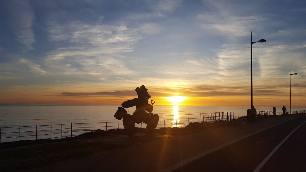 Greystones sea front