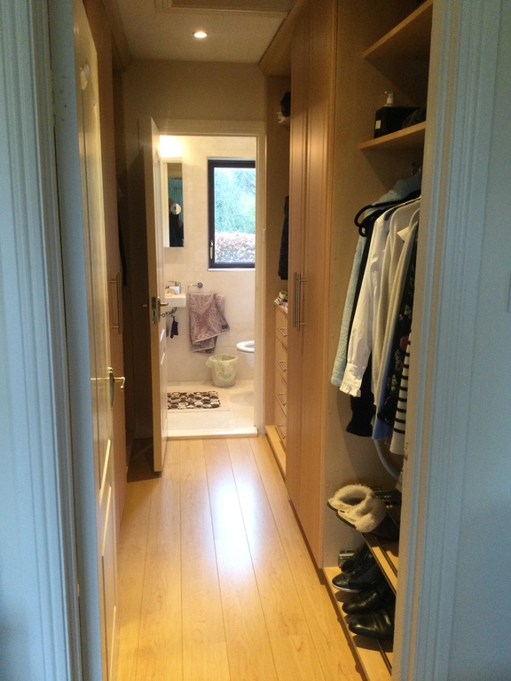 Master room wardrobe