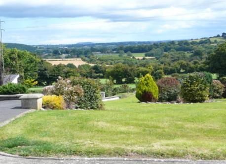 View from front of house eg from kitchen