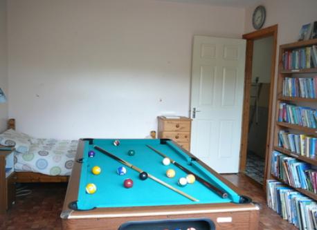 Bedroom 4 - poolroom and kids library