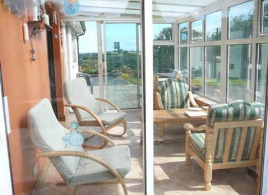 Conservatory (sun-room), from rear. 