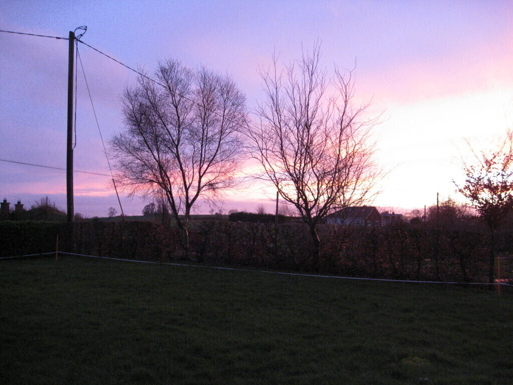 Sunset on a Spring evening