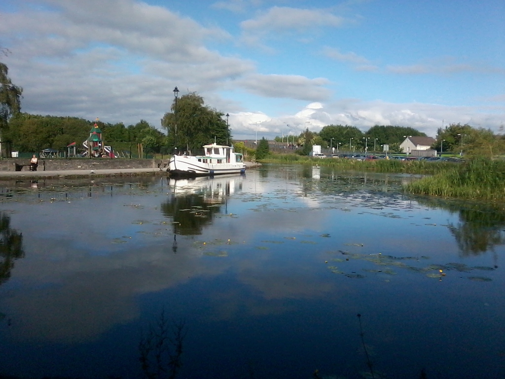Maynooth Harbour Playground  in Background
