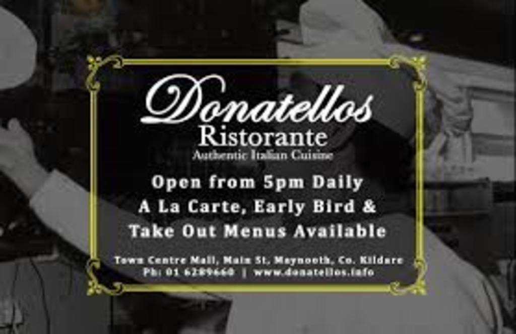 One of the many restaurants in Maynooth