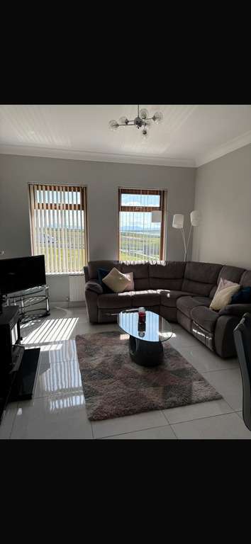 Living room off the kitchen