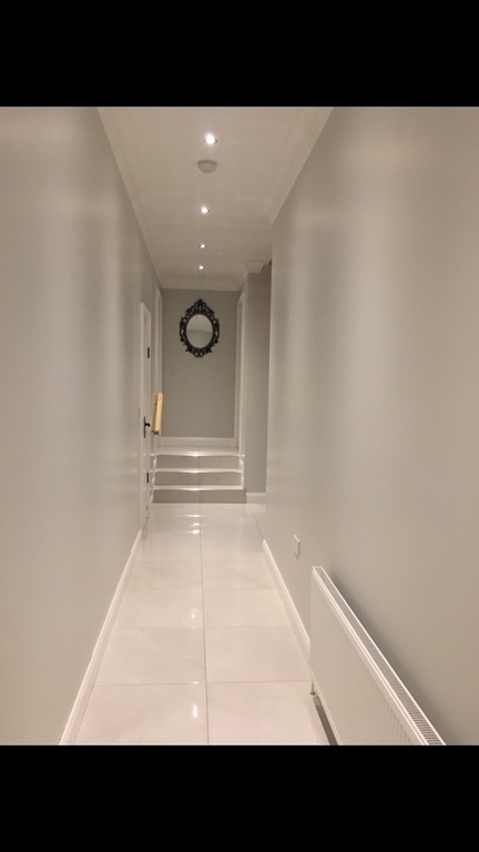 Hall coming from the kitchen/dining room