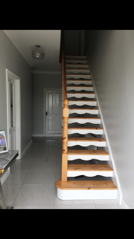Stairs as you come in the front door