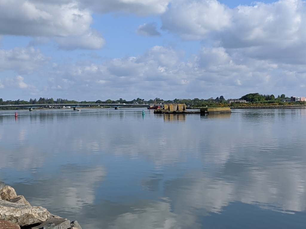 Wexford bridge and river Slaney
