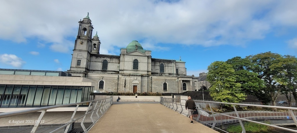 Walkway over river Shannon