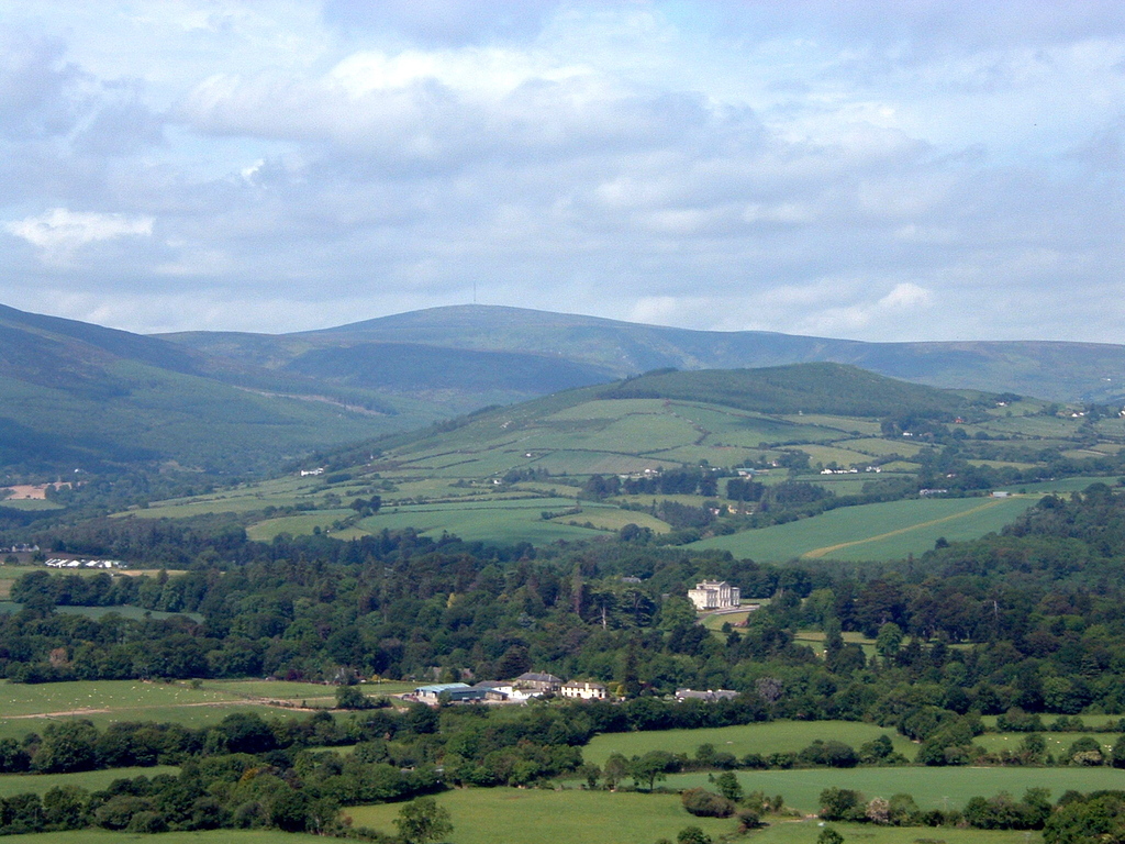 County Wicklow about 20 km from our house