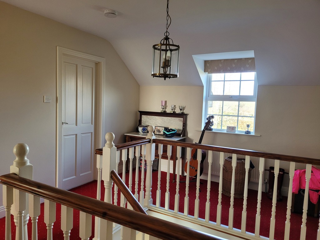 Upstairs landing