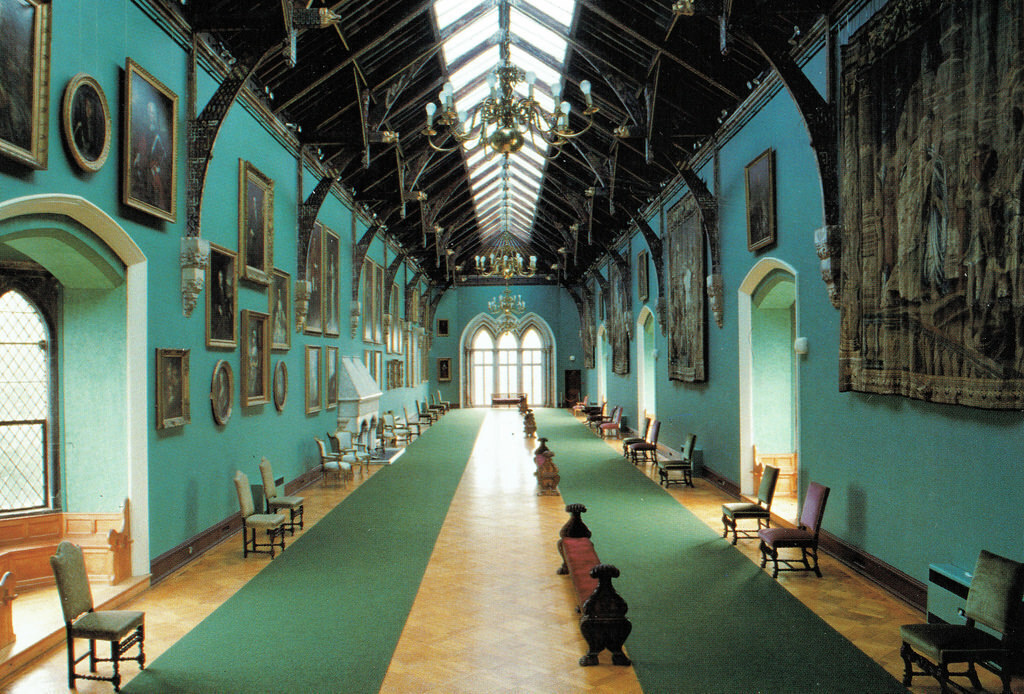 The Long Gallery in Kilkenny Castle.