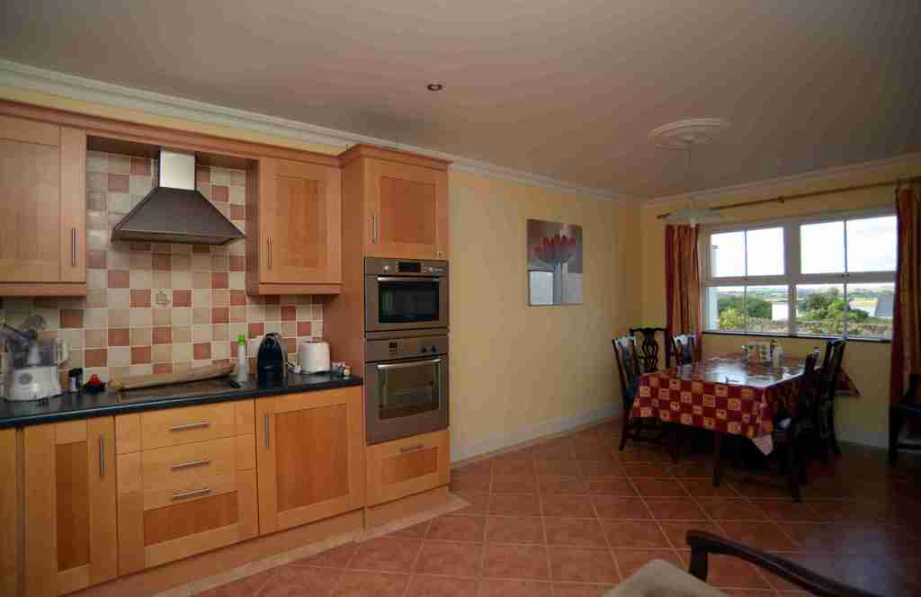 Kitchen with dining area