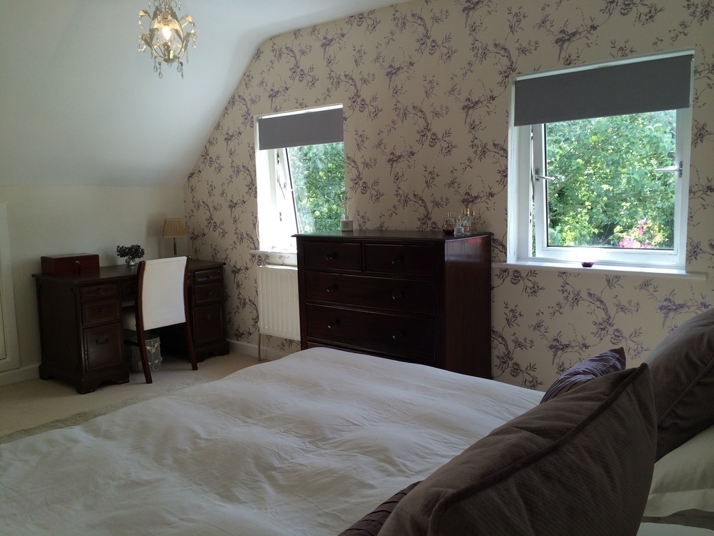 Master Bedroom with super-king sized bed